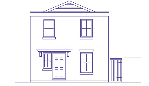Lot: 28 - PLANNING FOR A DETACHED HOUSE -